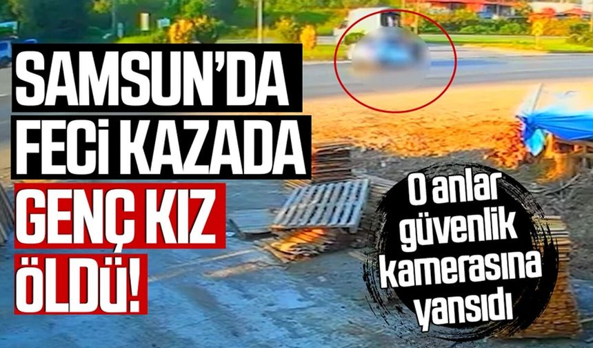 Otomobilin çarptığı elektrikli bisiklet sürücüsü genç kız hayatını kaybetti