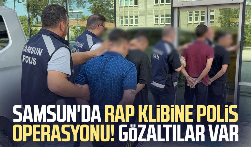 Rapçi Keskin'e klipte silah kullanma operasyonu: 4 gözaltı