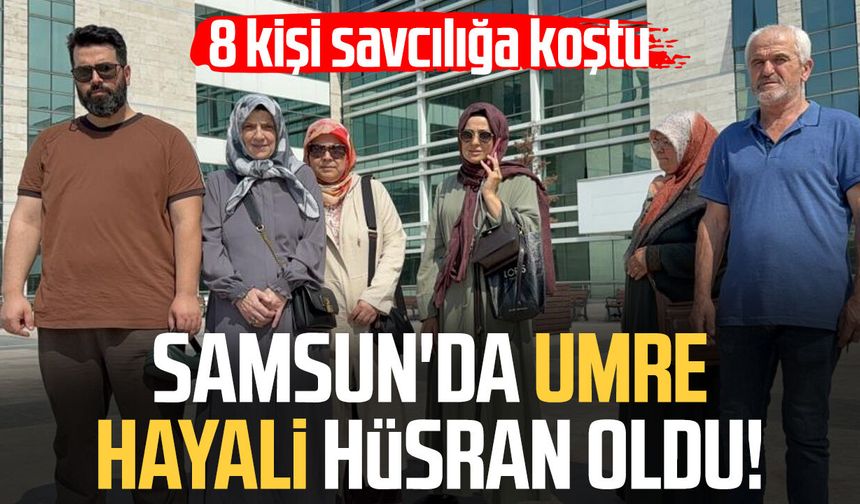 Umre vaadiyle dolandırıldıklarını iddia eden 8 kişi savcılığa başvurdu