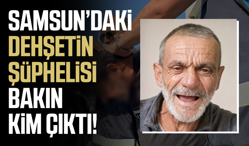Samsun'daki vahşi cinayette katilin suç kaydı kabarık çıktı
