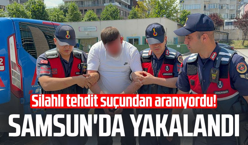 'Silahlı tehdit' suçundan 9 yıl hapis cezası ile aranan şahıs yakalandı