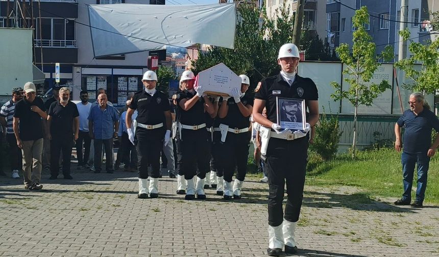 Emekli bekçiye son görev
