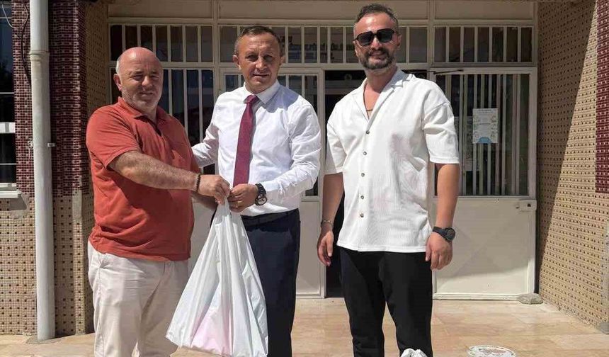 Öğrencilere kırtasiye desteği