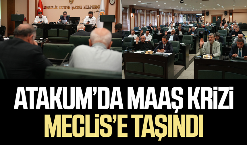 Samsun Meclisi'nde Atakum personel maaşları gündeme geldi