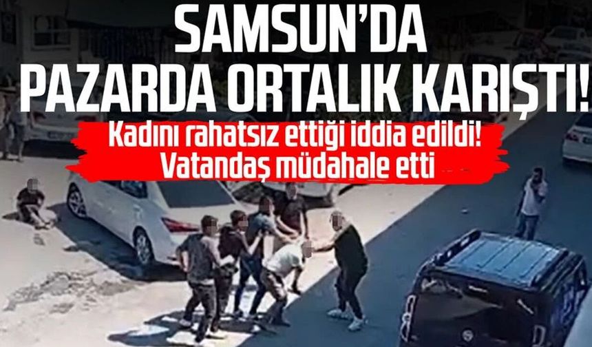 Bafra'da taciz iddiasına meydan dayağı