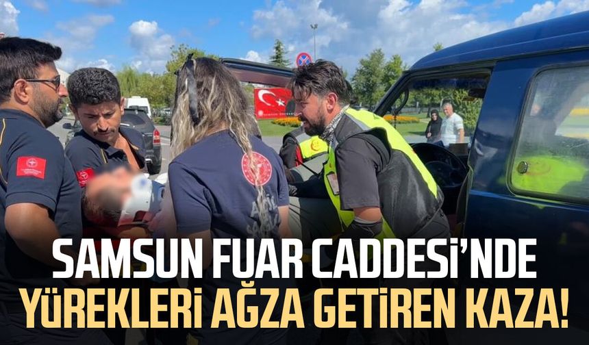 Panelvan minibüs SUV araca çarptı: 1 yaralı