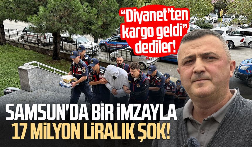 73 yaşındaki adama 'kargo' yalanıyla 17 milyonluk senet imzalatmaya 4 gözaltı