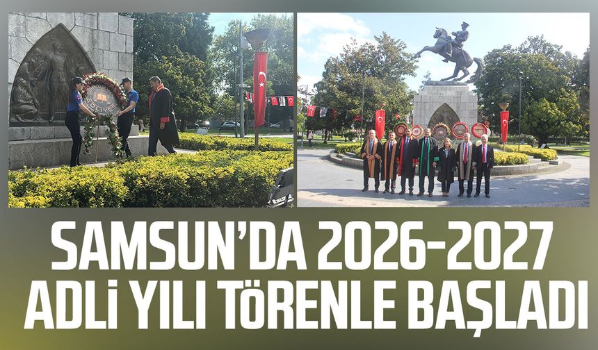 Samsun'da adli yılı açılışı