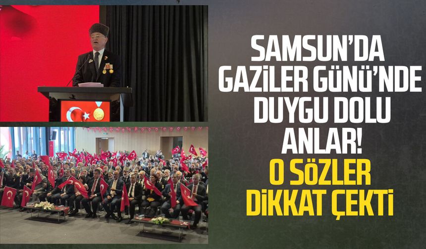 Samsun'da 19 Eylül Gaziler Günü