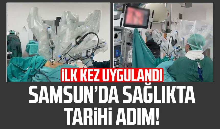 Karadeniz'de ilk: Robot yardımlı akciğer kanseri ameliyatı gerçekleştirildi