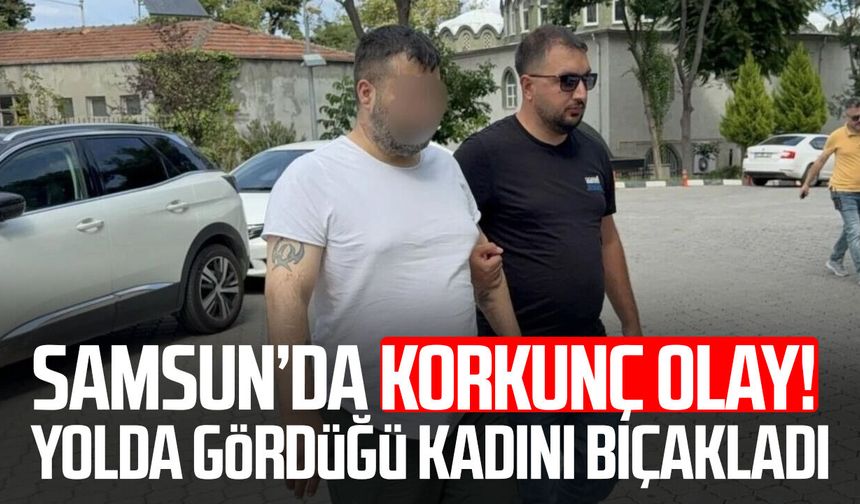 Sokakta bıçaklı dehşet: Tanımadığı kadını bıçaklayıp ağır yaraladı