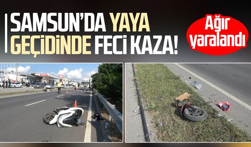 Motosiklet ile elektrikli bisiklet çarpıştı: 2 yaralı