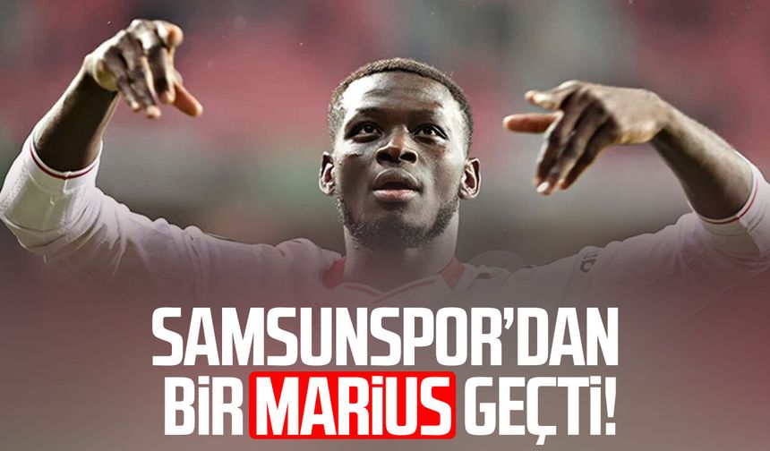 Samsunspor’dan Marius Mouandilmadji’ye veda