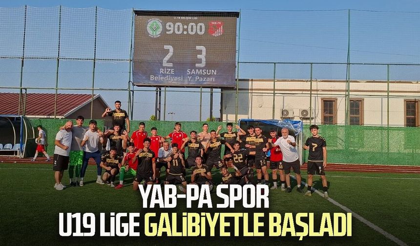 YAB-PA Spor U19 lige galibiyetle başladı