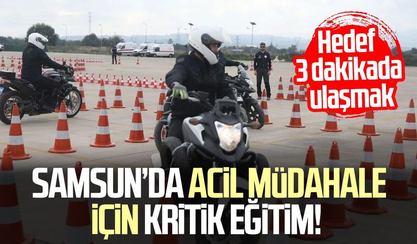 90 saniyede hazırlanıp 3 dakikada vakanın yanında oluyorlar