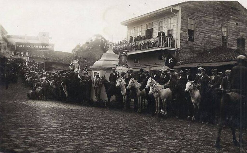 Samsun'da Cumhuriyetin 10. yıl kutlamarından fotoğraflar - Samsun Haber