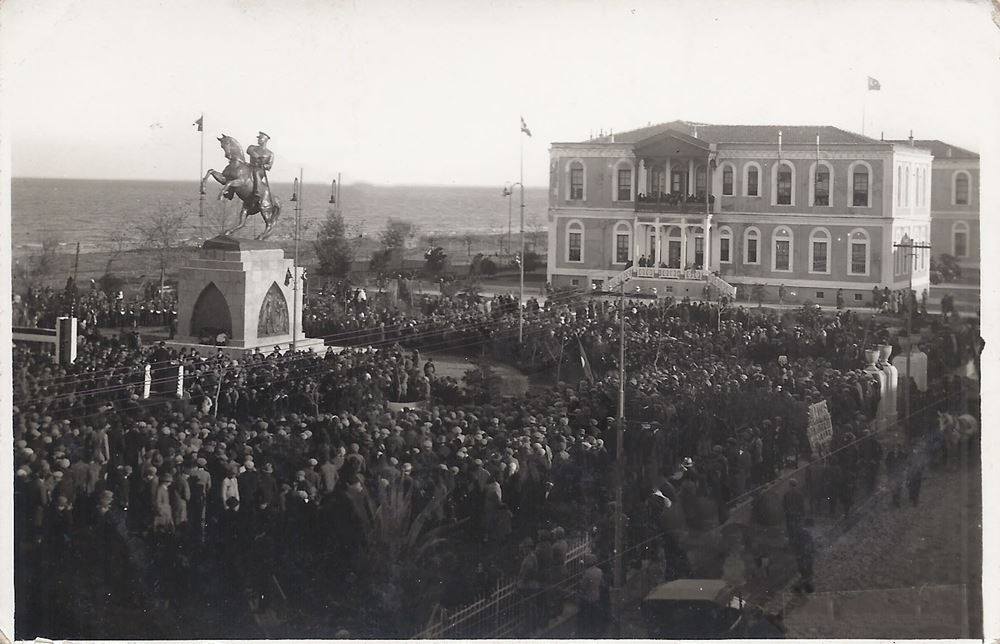 Samsun'da Cumhuriyetin 10. yıl kutlamarından fotoğraflar - Samsun Haber