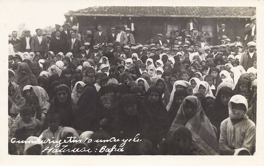 Samsun'da Cumhuriyetin 10. yıl kutlamarından fotoğraflar - Samsun Haber