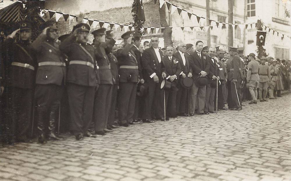 Samsun'da Cumhuriyetin 10. yıl kutlamarından fotoğraflar - Samsun Haber